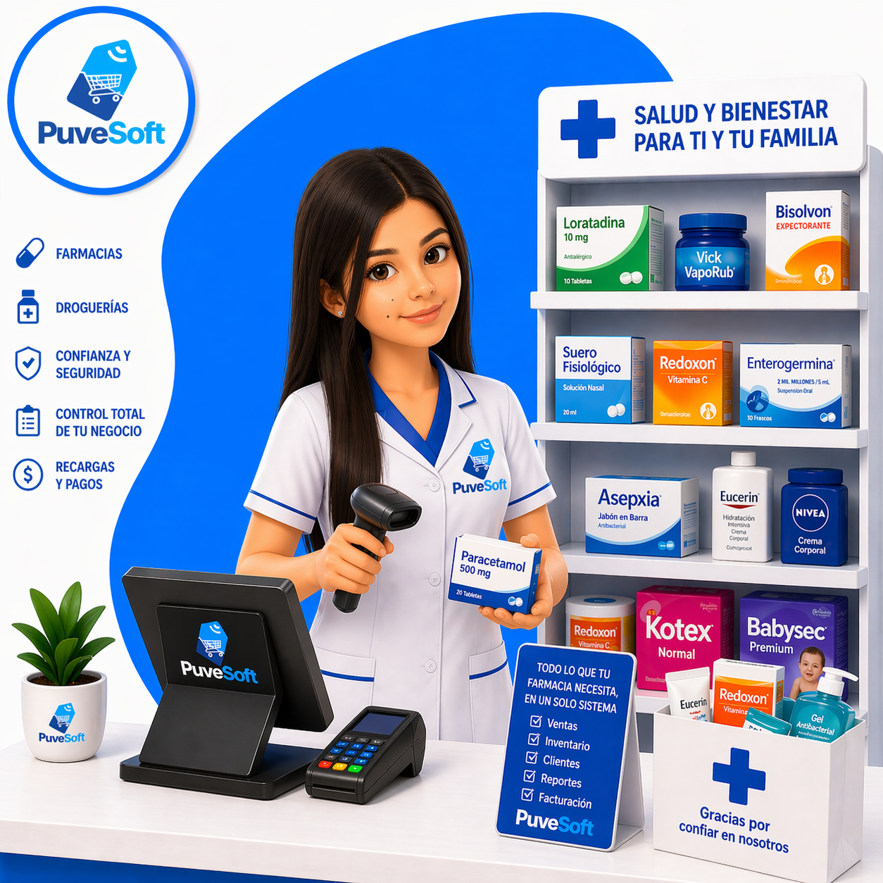 Droguer&iacute;as y farmacias