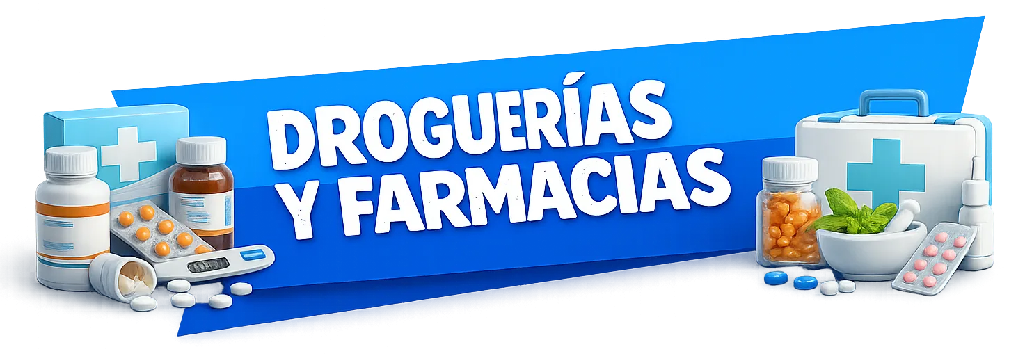 T&iacute;tulo droguer&iacute;as y farmacias