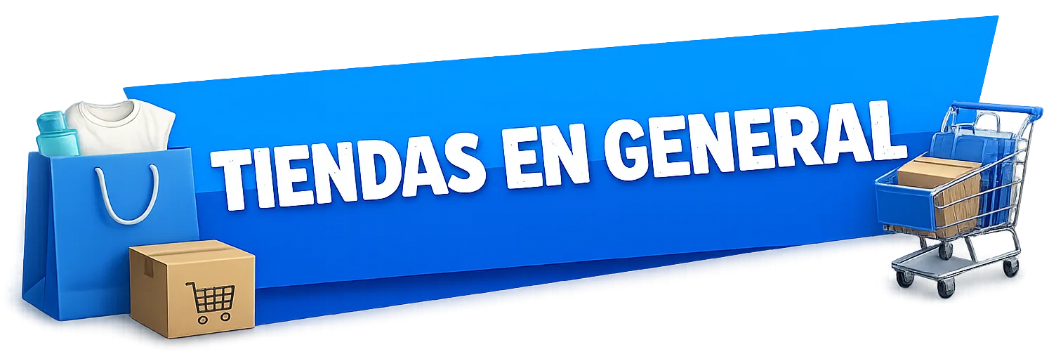 T&iacute;tulo tiendas en general